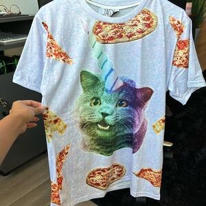 New Cats & Pizza shirt